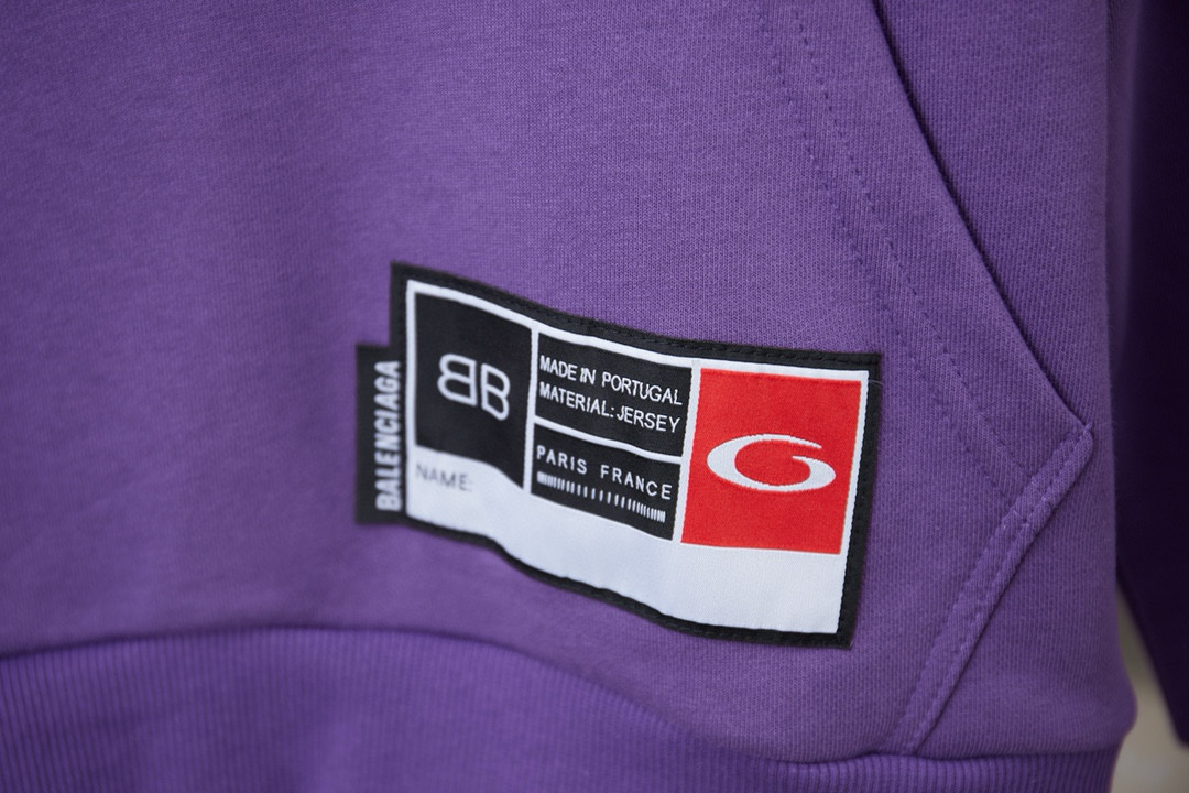 Balenciaga 발렌시아가 01 자수 후드 티셔츠 12