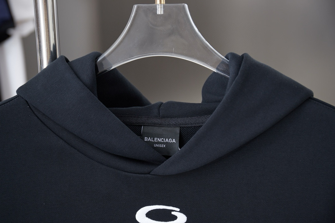 Balenciaga 발렌시아가 01 자수 후드 티셔츠 12