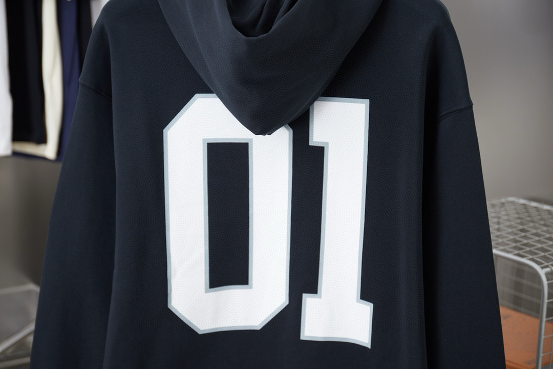 Balenciaga 발렌시아가 01 자수 후드 티셔츠 16