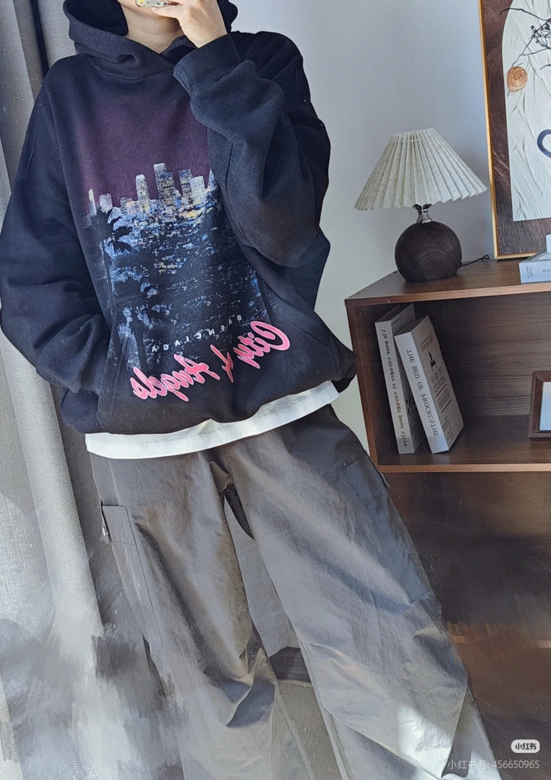 Balenciaga 발렌시아가 시티 오브 엔젤스 야경 프린트 후드티 6