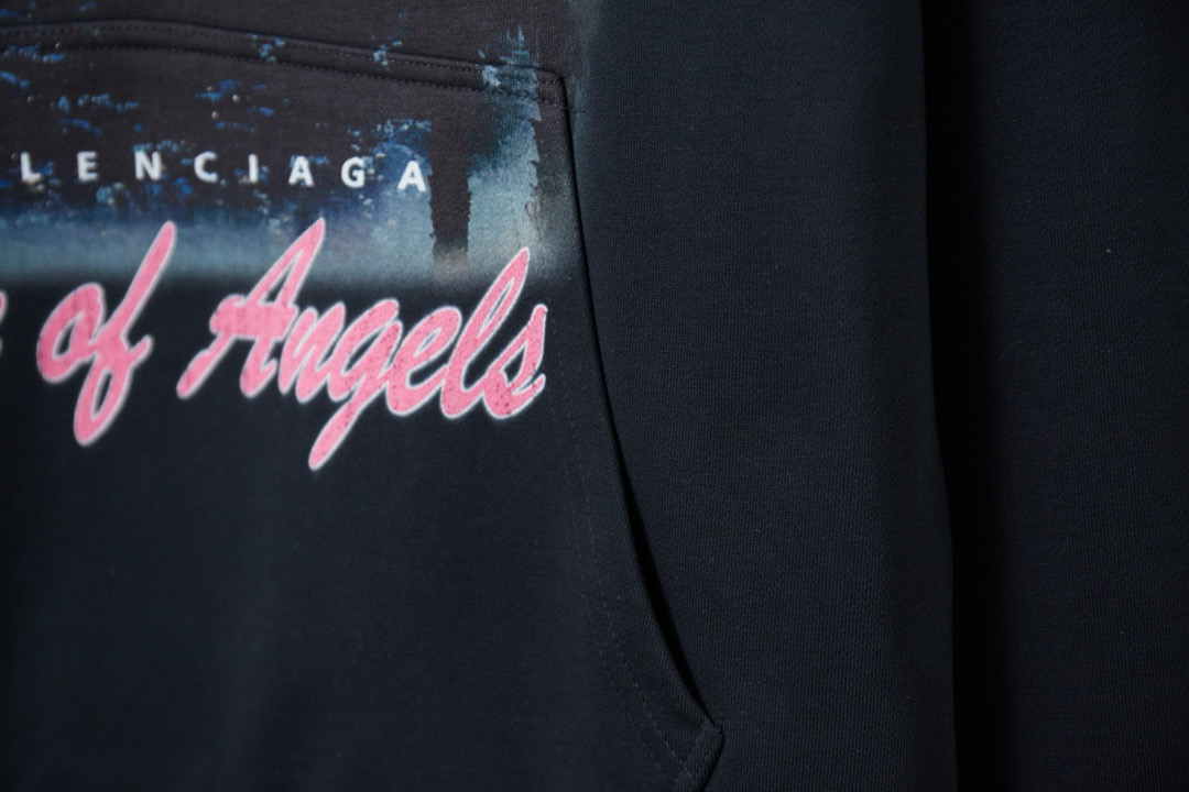 Balenciaga 발렌시아가 시티 오브 엔젤스 야경 프린트 후드티 12