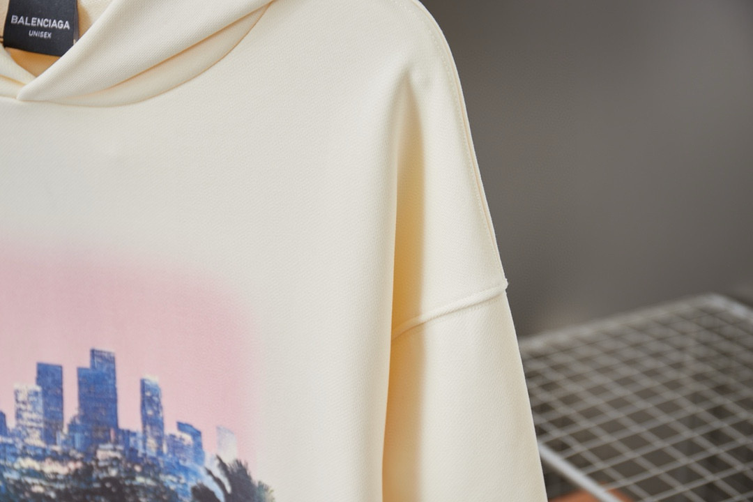 Balenciaga 발렌시아가 시티 오브 엔젤스 야경 프린트 후드티 10