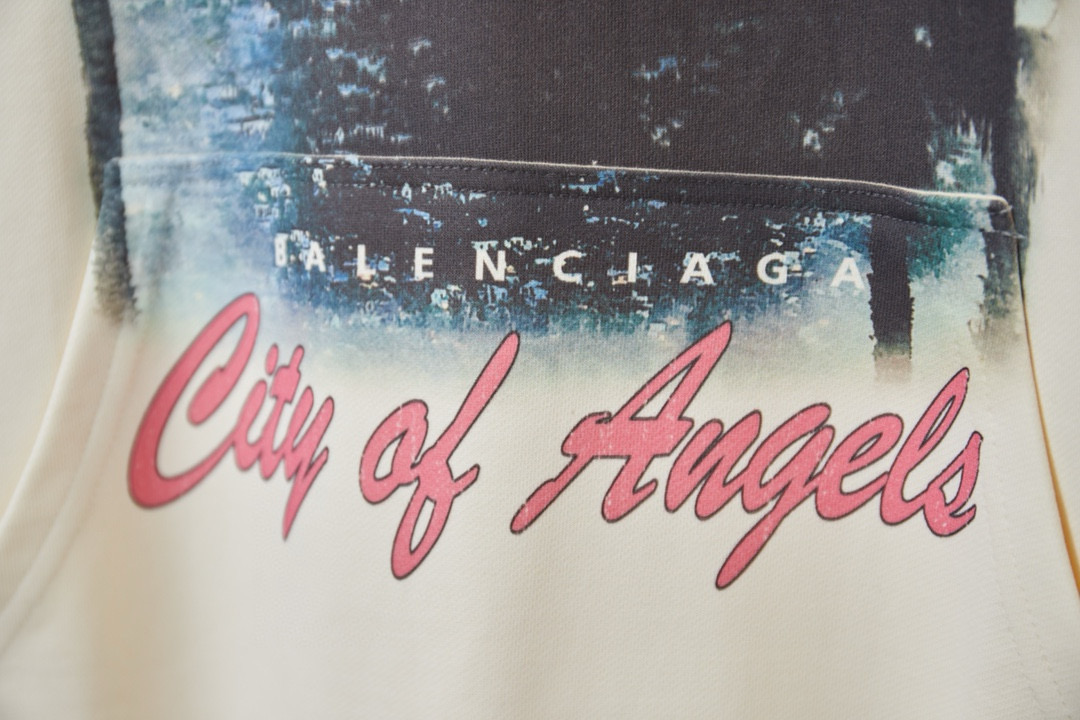 Balenciaga 발렌시아가 시티 오브 엔젤스 야경 프린트 후드티 11