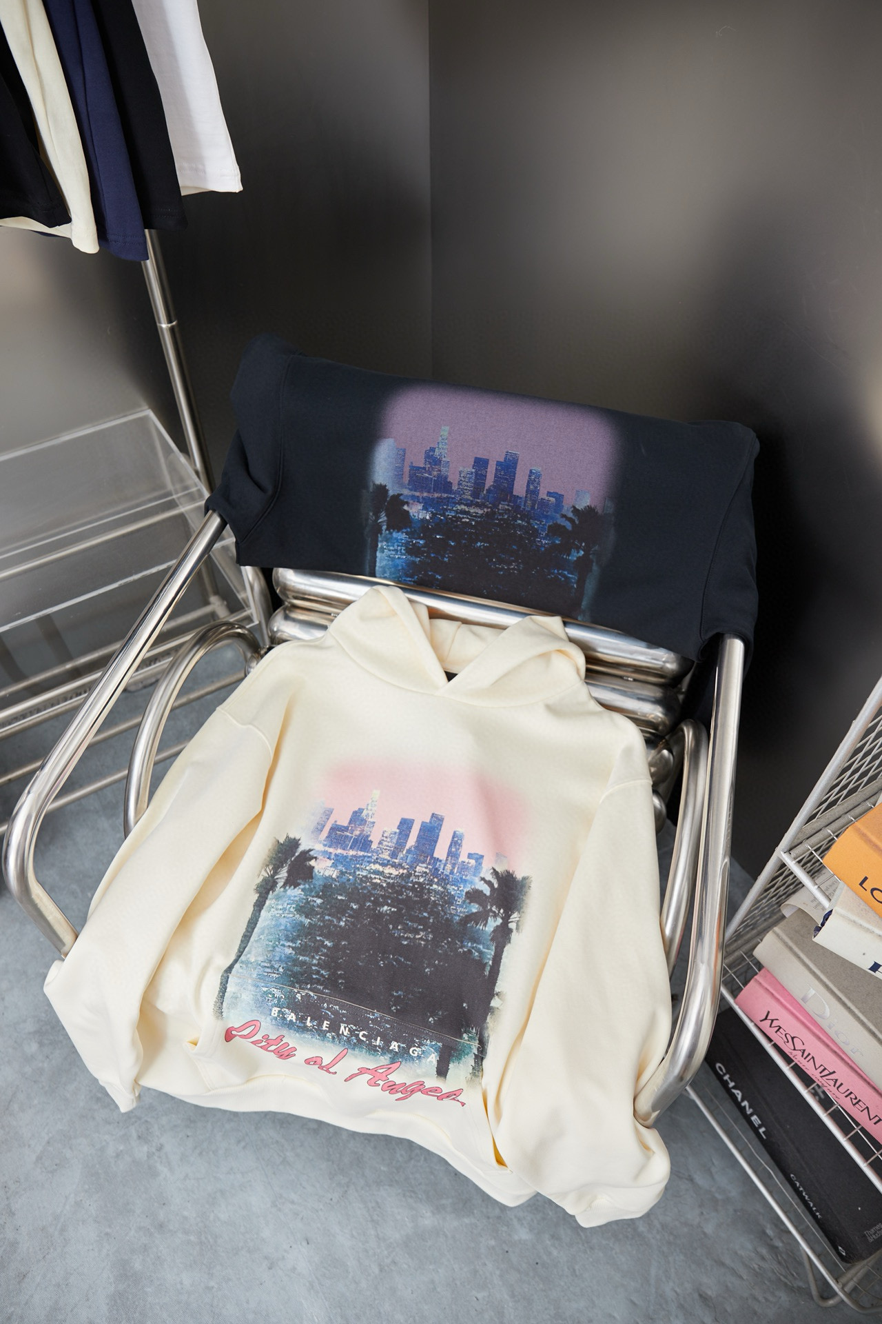 Balenciaga 발렌시아가 시티 오브 엔젤스 야경 프린트 후드티 14