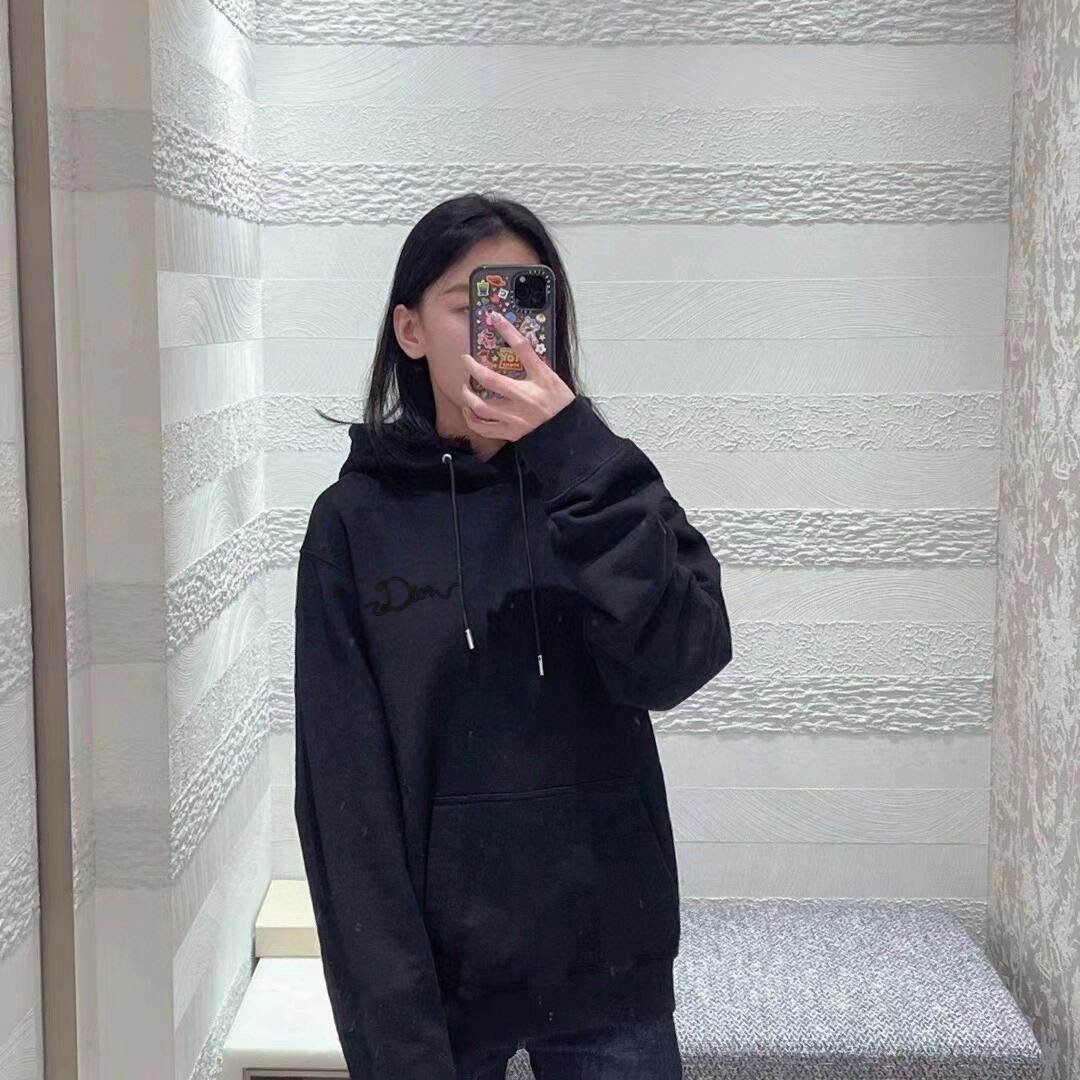 Dior 디올 리본 로고 후드 맨투맨 4