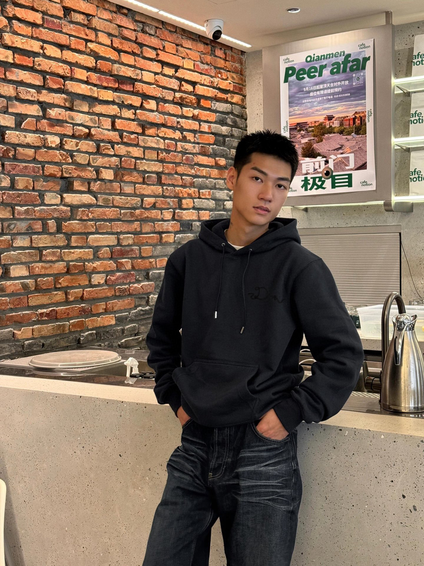 Dior 디올 리본 로고 후드 맨투맨 12