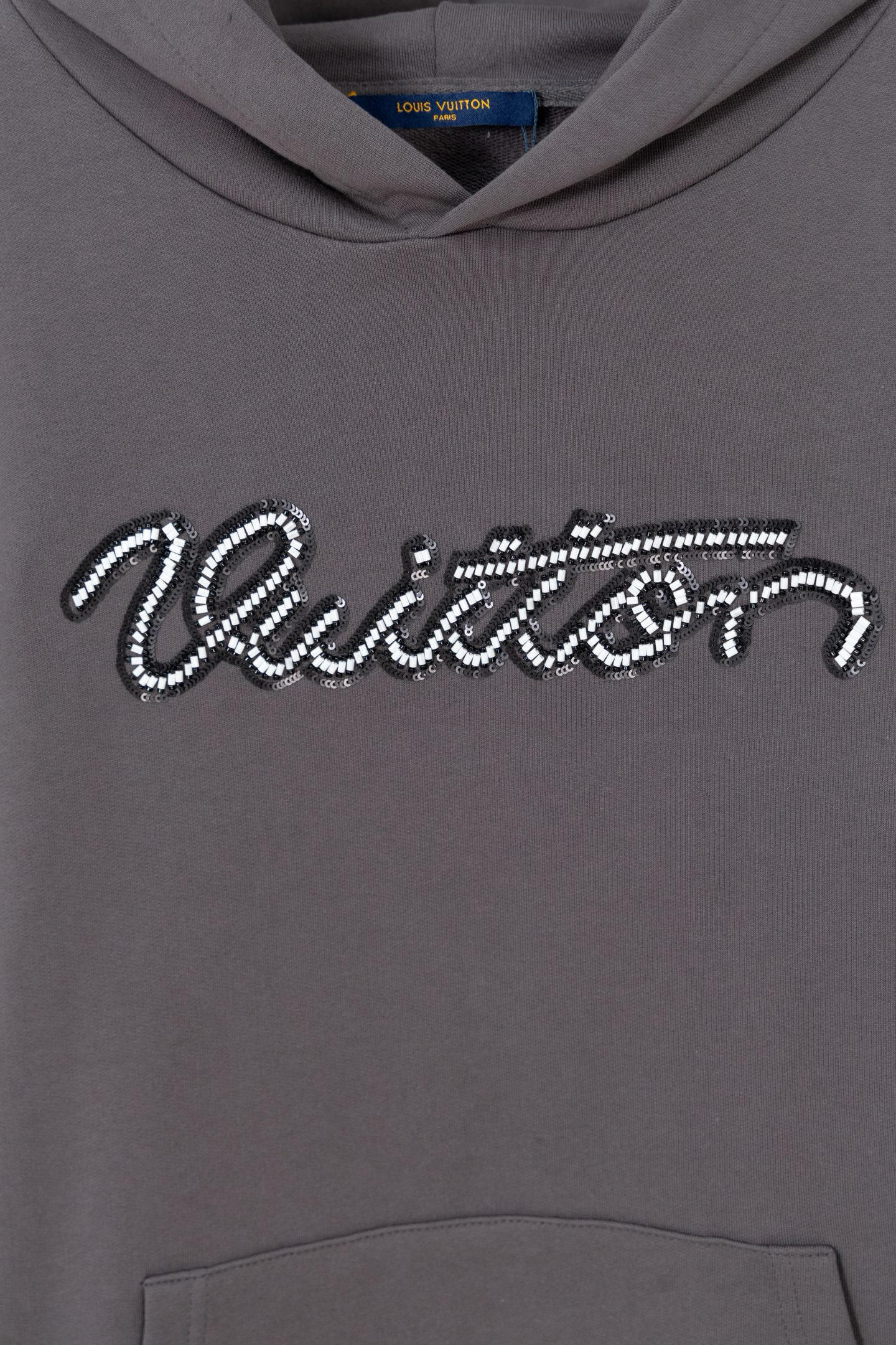 Louis Vuitton 루이비통 루이 비통 진주 장식 로고 후드 티셔츠 22