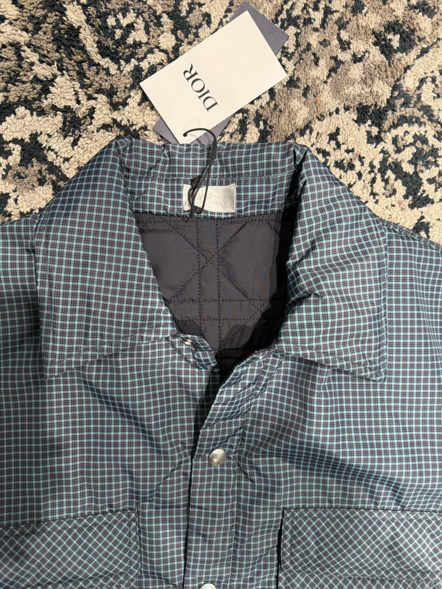 Dior 디올 마운틴 체크 코튼 셔츠 재킷 12