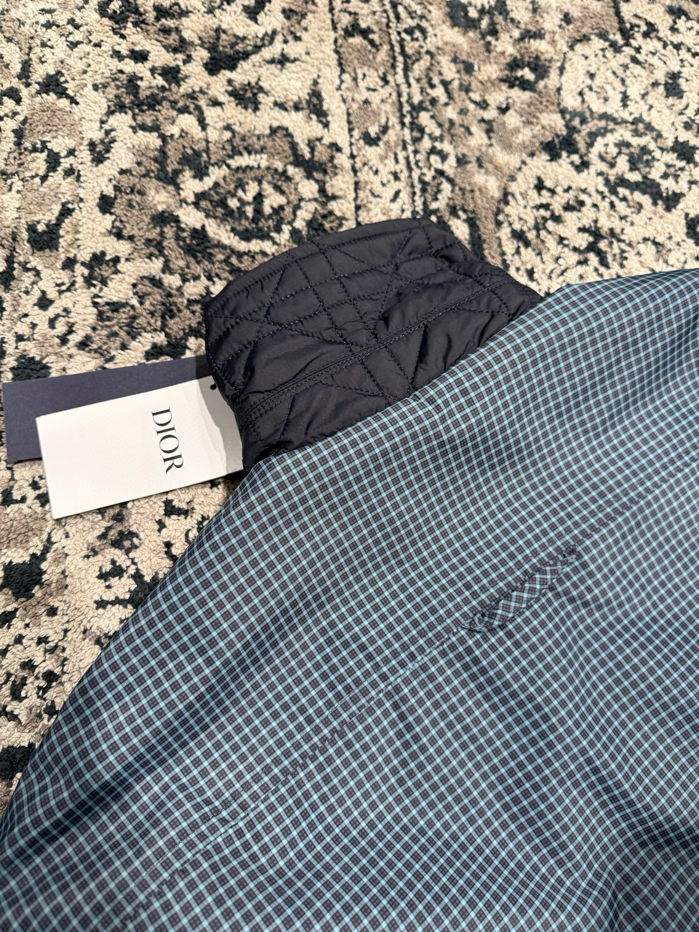 Dior 디올 마운틴 체크 코튼 셔츠 재킷 14