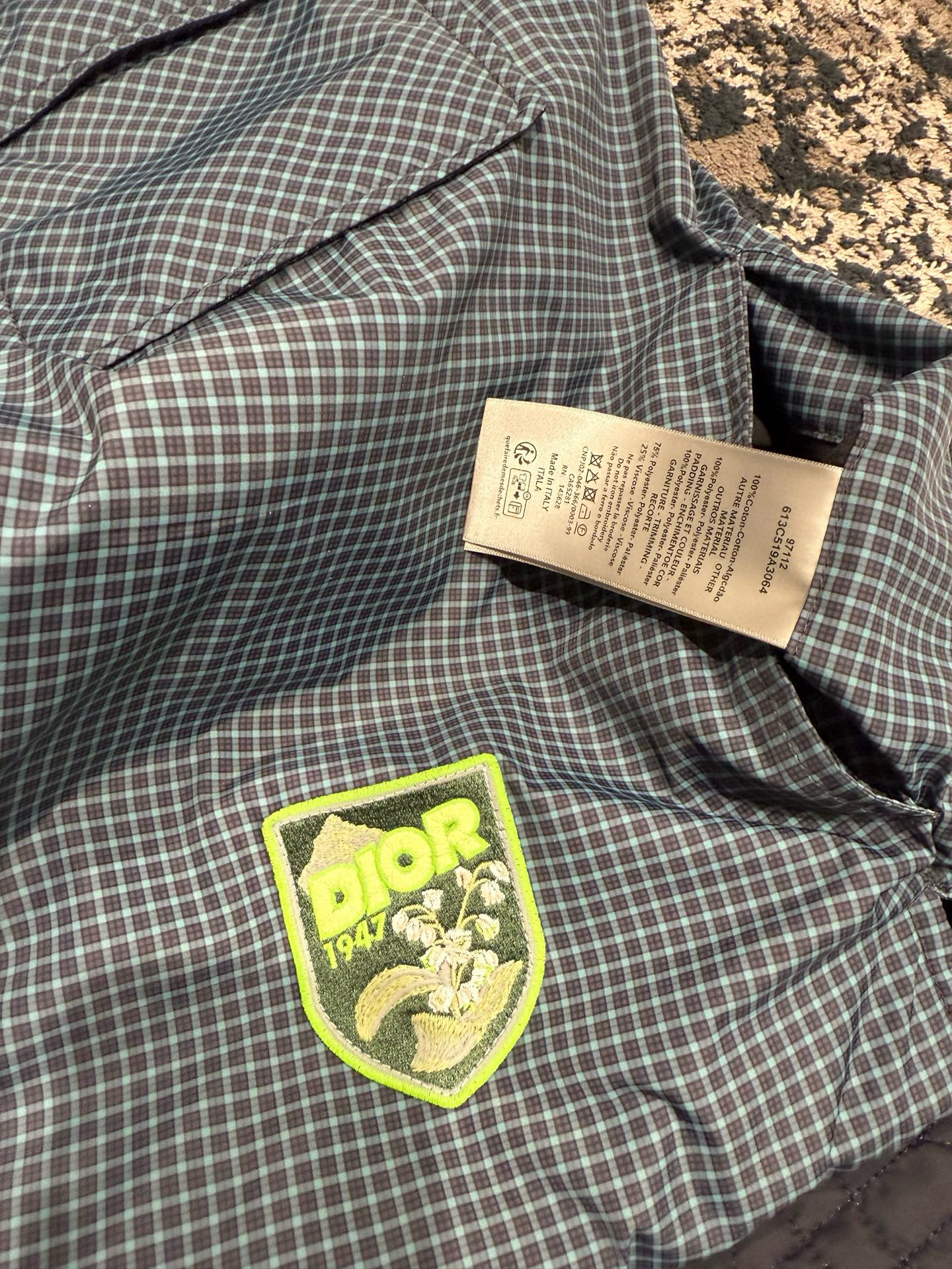 Dior 디올 마운틴 체크 코튼 셔츠 재킷 16