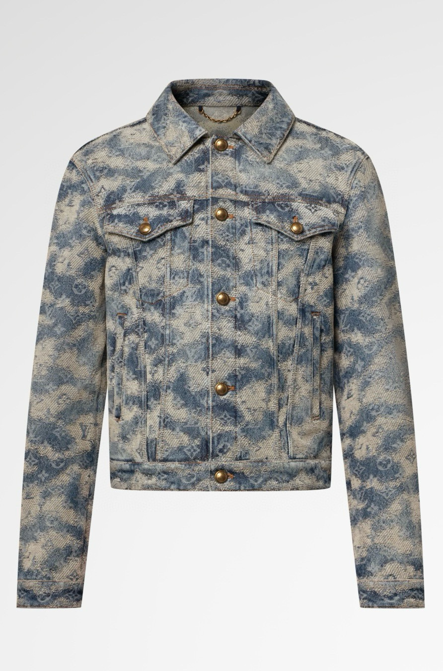 Louis Vuitton 루이비통 루이 비통 포기 모노그램 데님 트러커 재킷 1