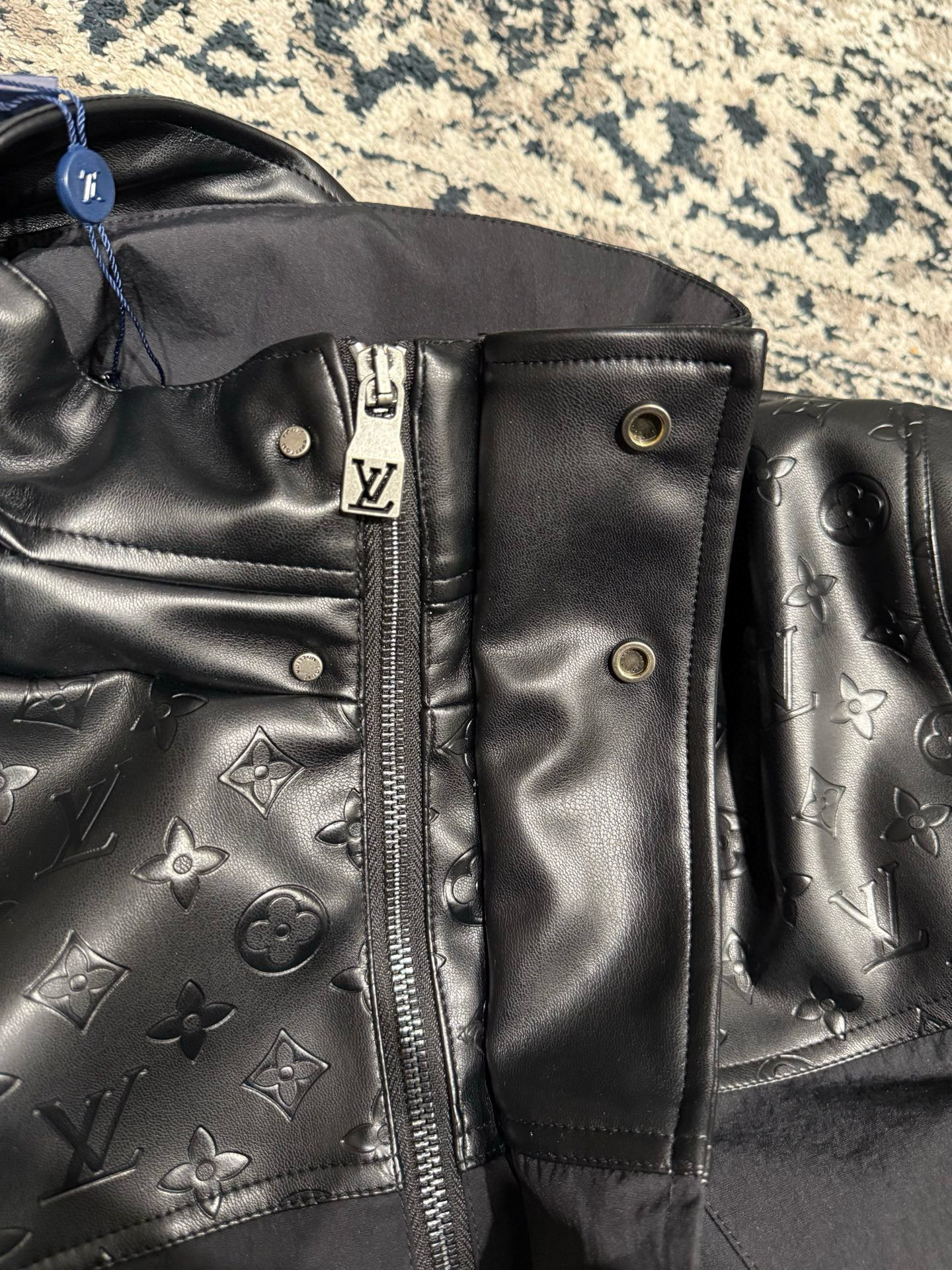 Louis Vuitton 루이비통 루이 비통 모노그램 혼합 가죽 방풍 재킷 13