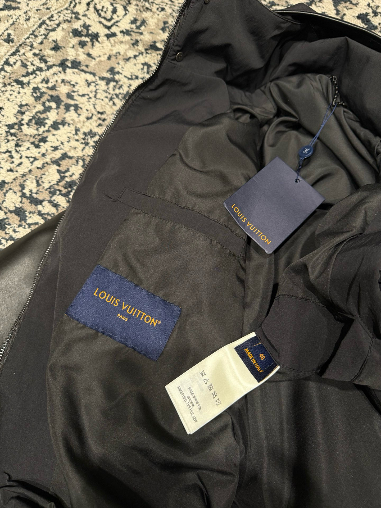 Louis Vuitton 루이비통 루이 비통 모노그램 혼합 가죽 방풍 재킷 14