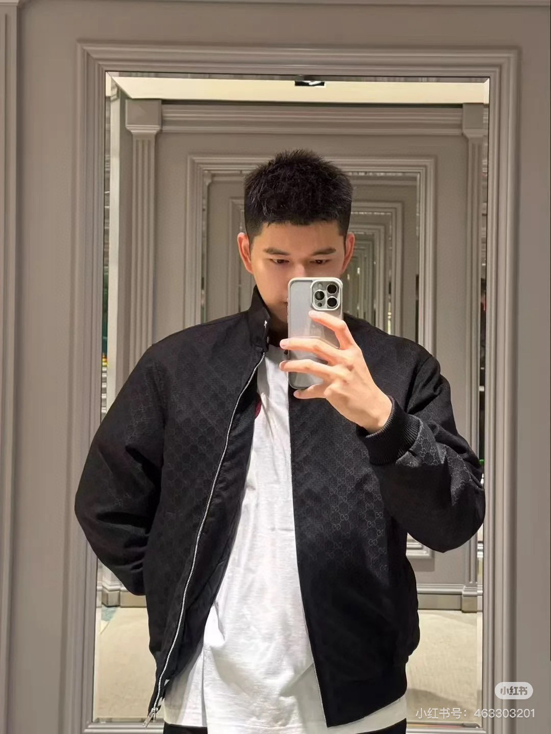 Gucci 구찌 GG 패턴 집업 재킷 8