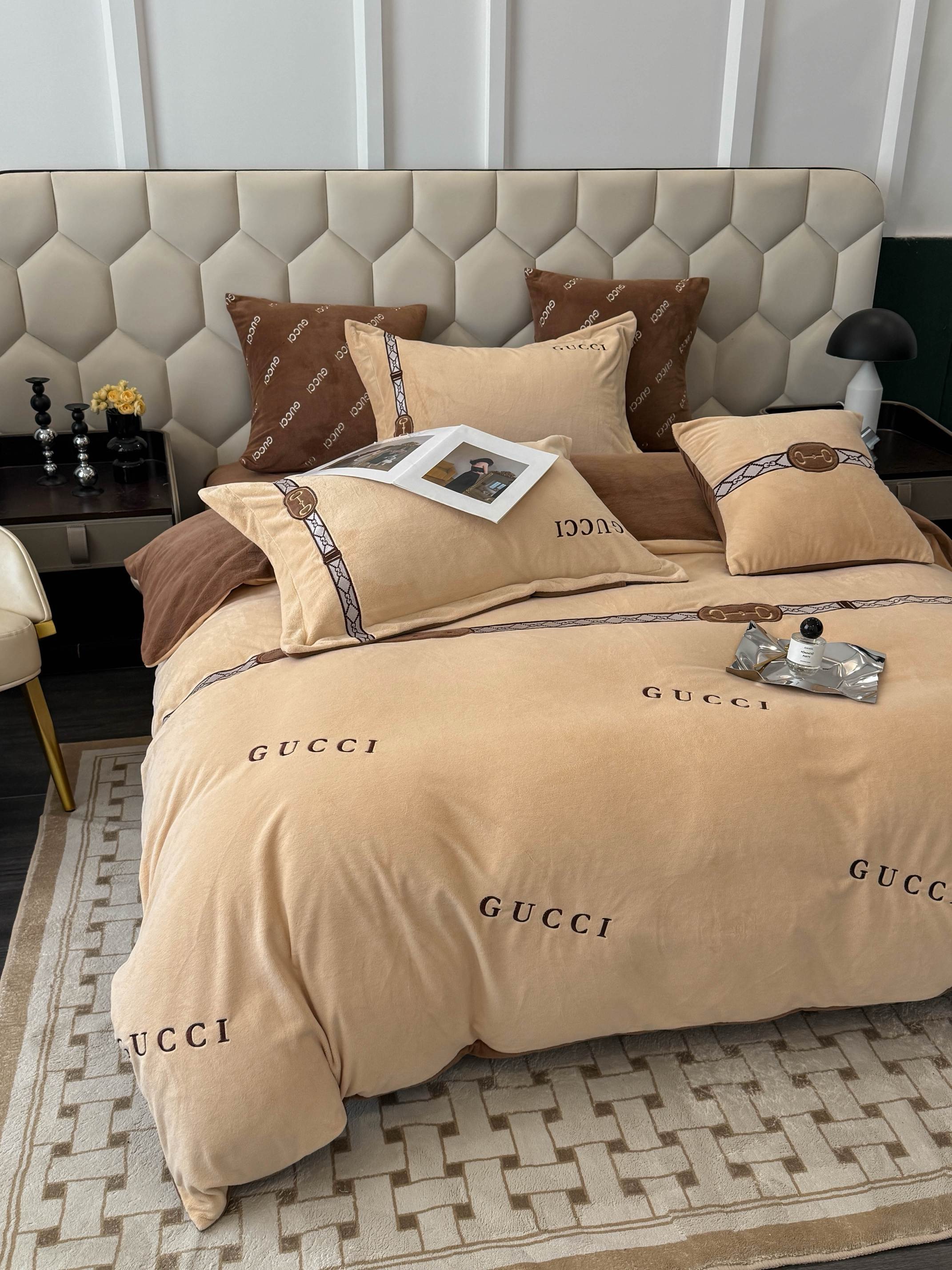 Gucci 구찌 고중량 유아벨벳 침구세트 2