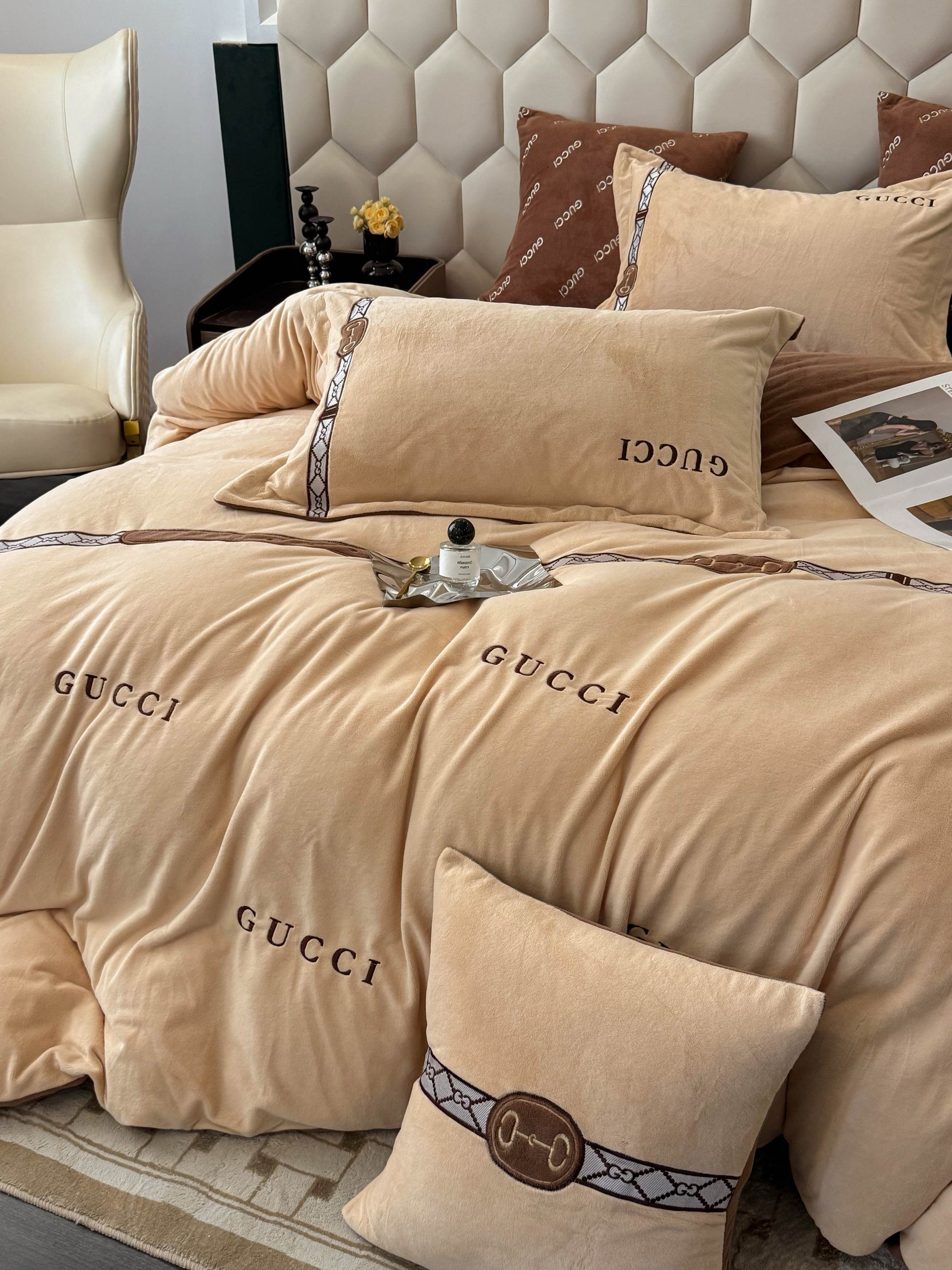 Gucci 구찌 고중량 유아벨벳 침구세트 8