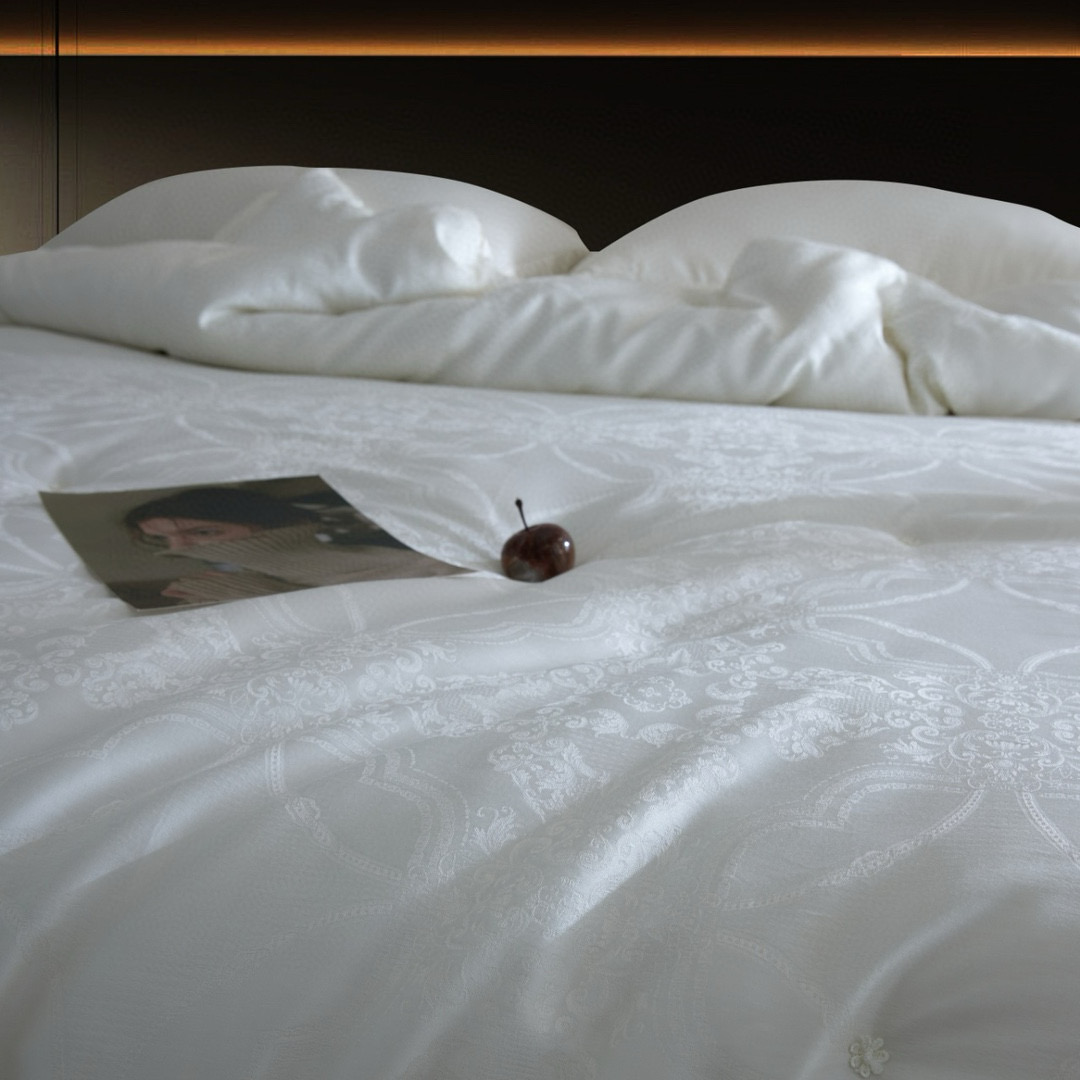 Bvlgari 불가리 디베 호텔 특공 세트 실크 이불 7