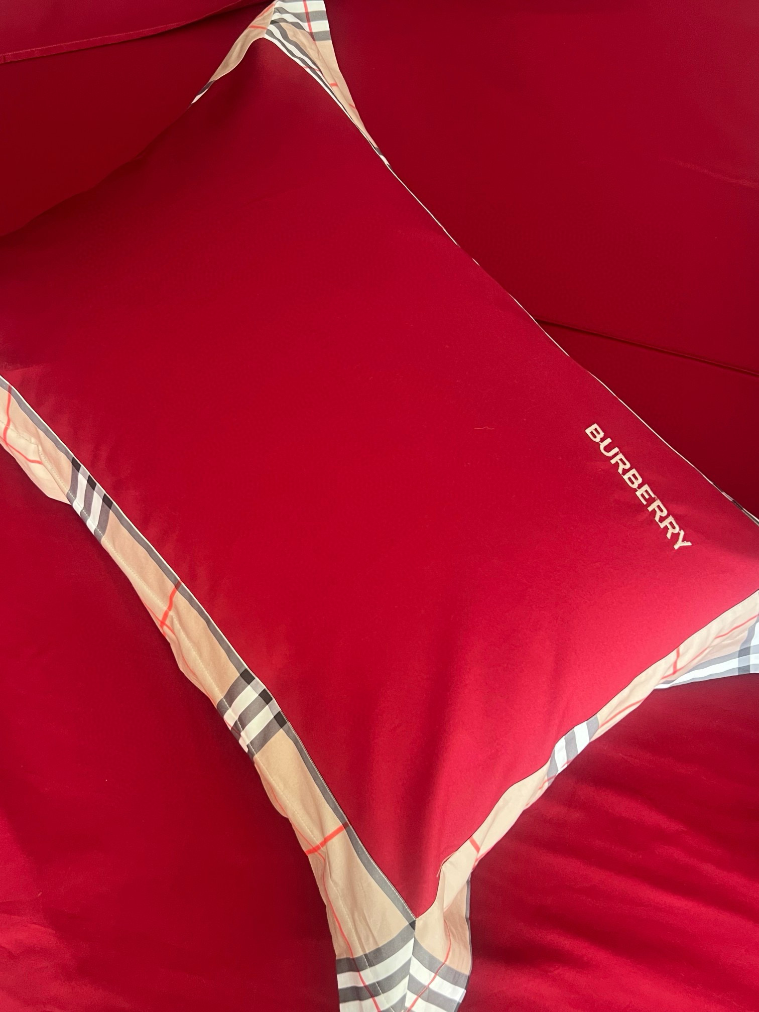 Burberry 버버리 체크 베이지 침구 세트 18