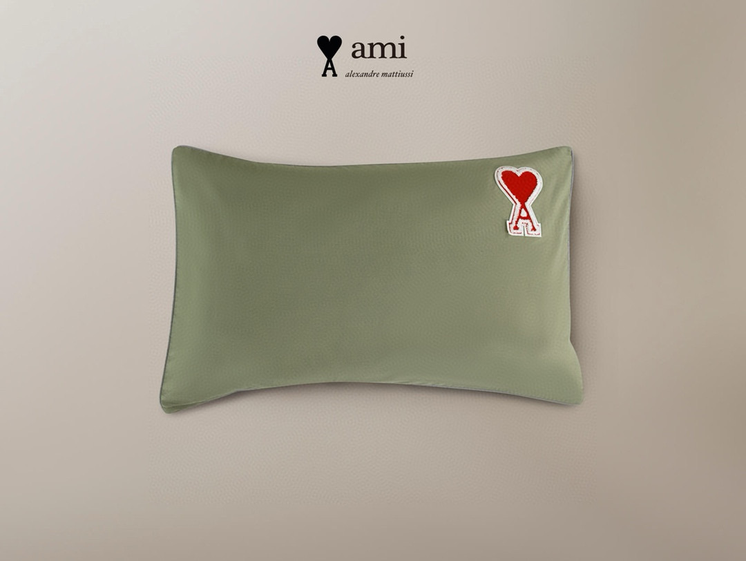 AMI 아미 하트 로고 사계절 침구 4종 세트 3