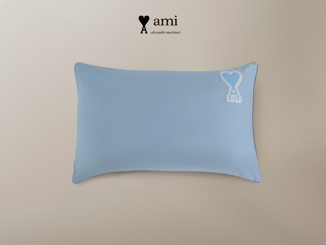 AMI 아미 하트 로고 사계절 침구 4종 세트 3