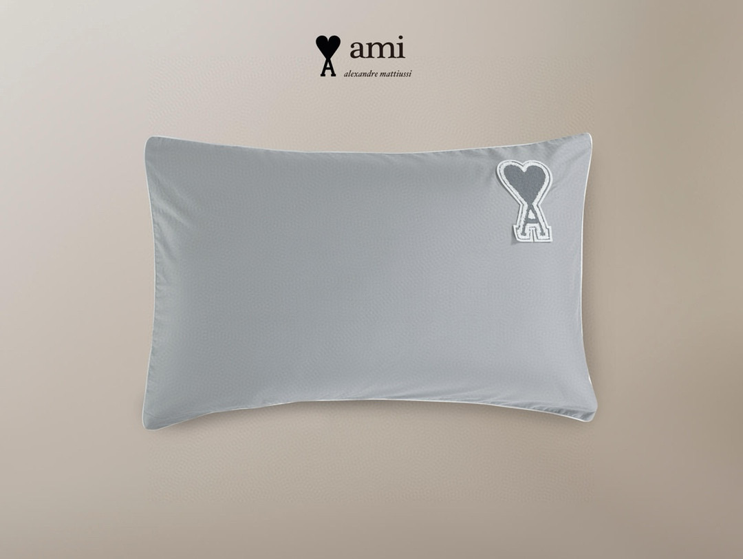 AMI 아미 하트 로고 사계절 침구 4종 세트 3