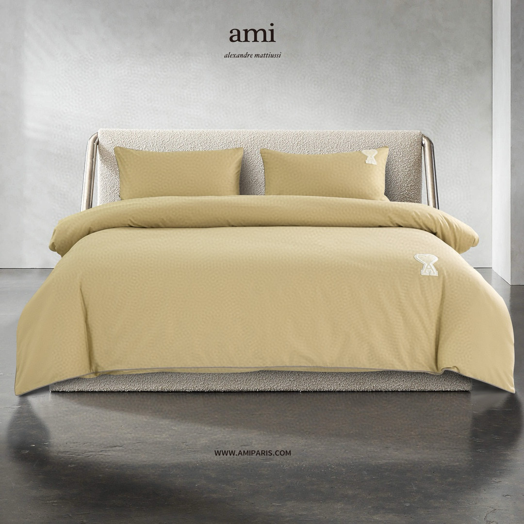 AMI 아미 하트 로고 사계절 침구 4종 세트 1