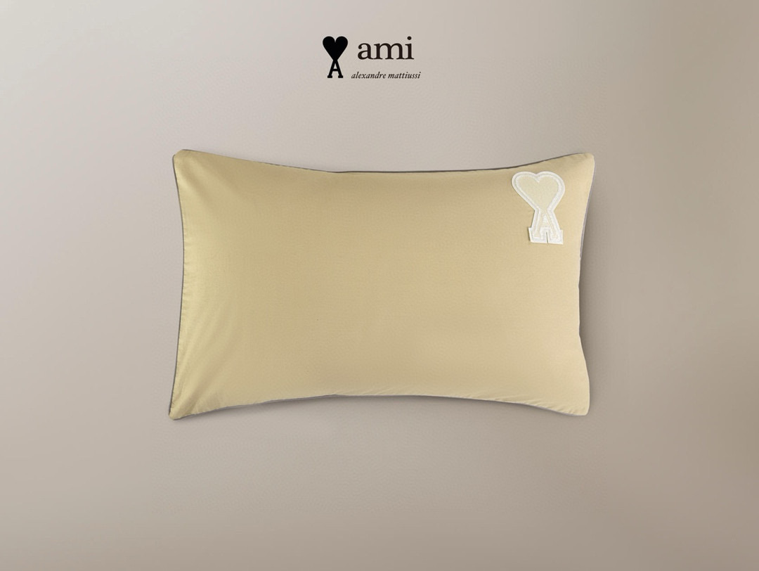 AMI 아미 하트 로고 사계절 침구 4종 세트 3