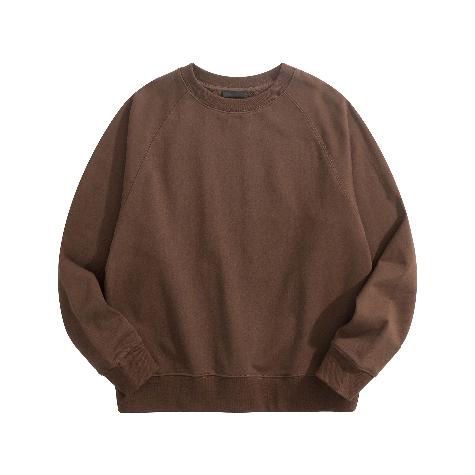 PRADA 프라다 2025FW 브라운 삼각 로고 스웨트셔츠 7