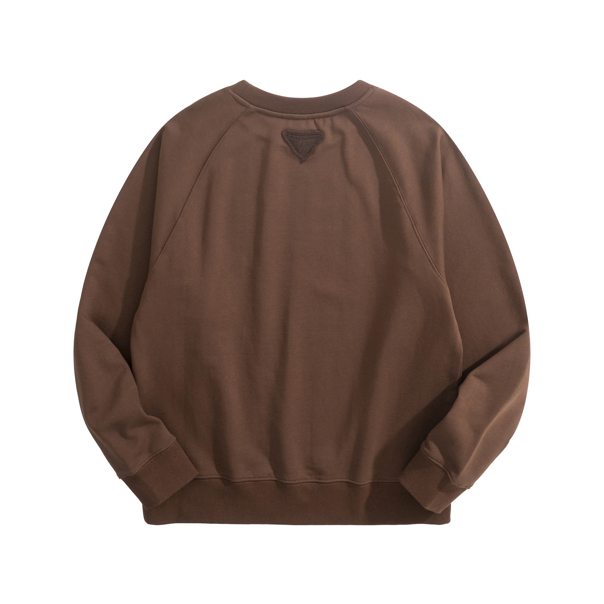 PRADA 프라다 2025FW 브라운 삼각 로고 스웨트셔츠 8