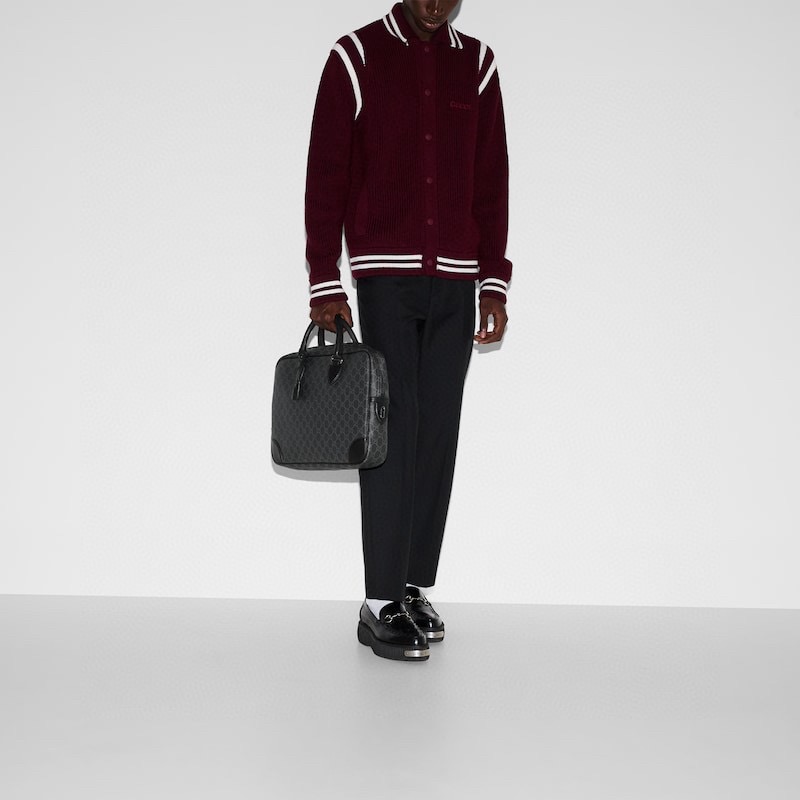 GUCCI 구찌 GG 엠블럼 중형 서류가방 40cm 5
