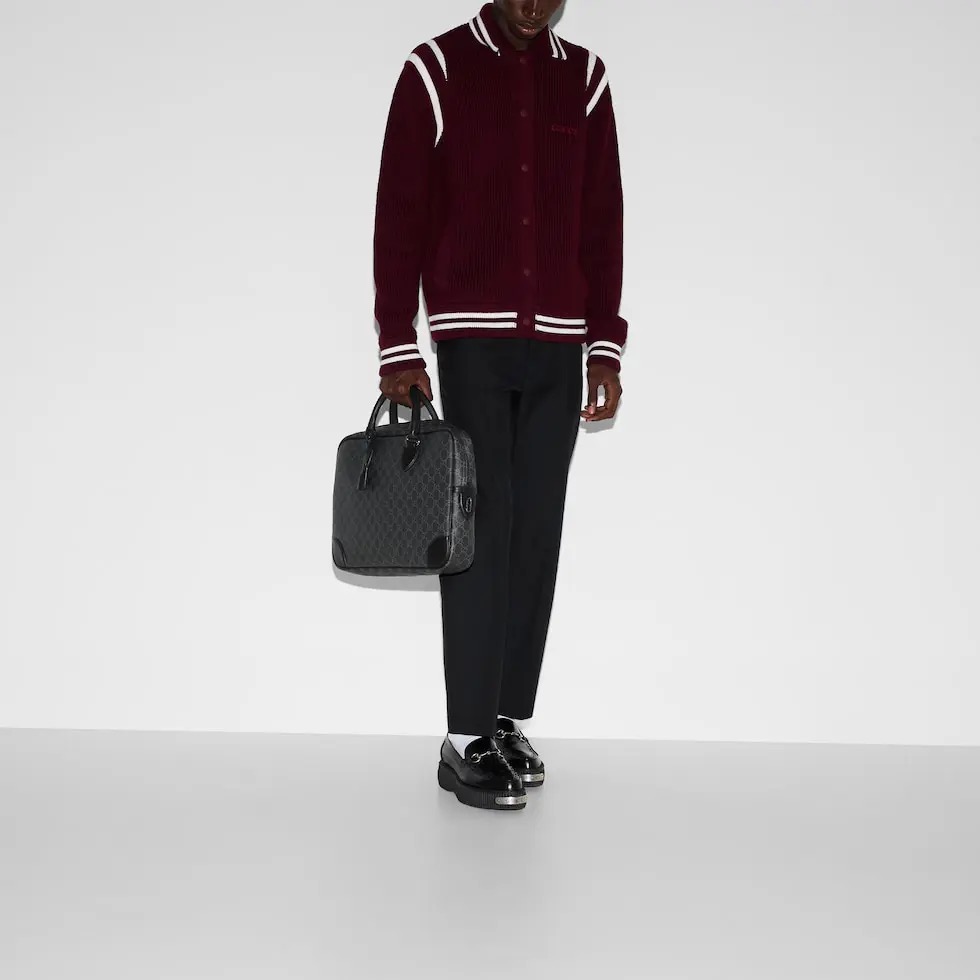 GUCCI 구찌 GG 엠블럼 중형 서류가방 40cm 6