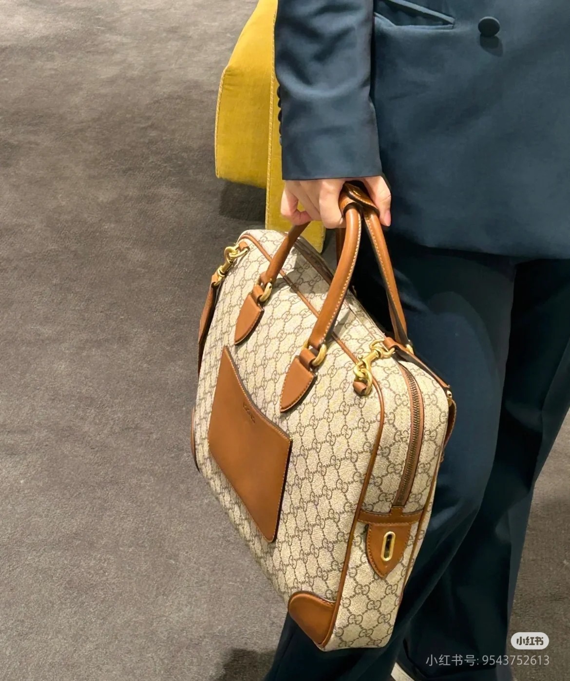 GUCCI 구찌 GG 엠블럼 서류가방 40cm 5