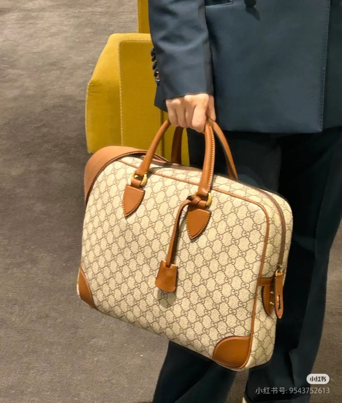 GUCCI 구찌 GG 엠블럼 서류가방 40cm 6