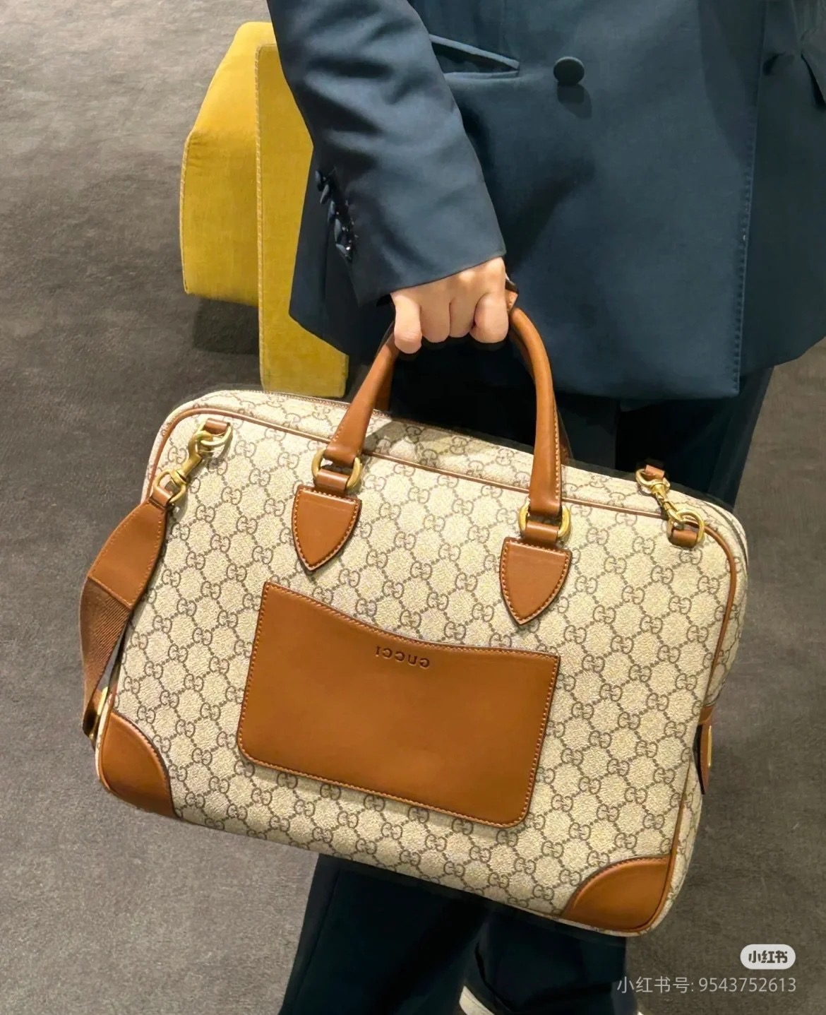 GUCCI 구찌 GG 엠블럼 서류가방 40cm 8