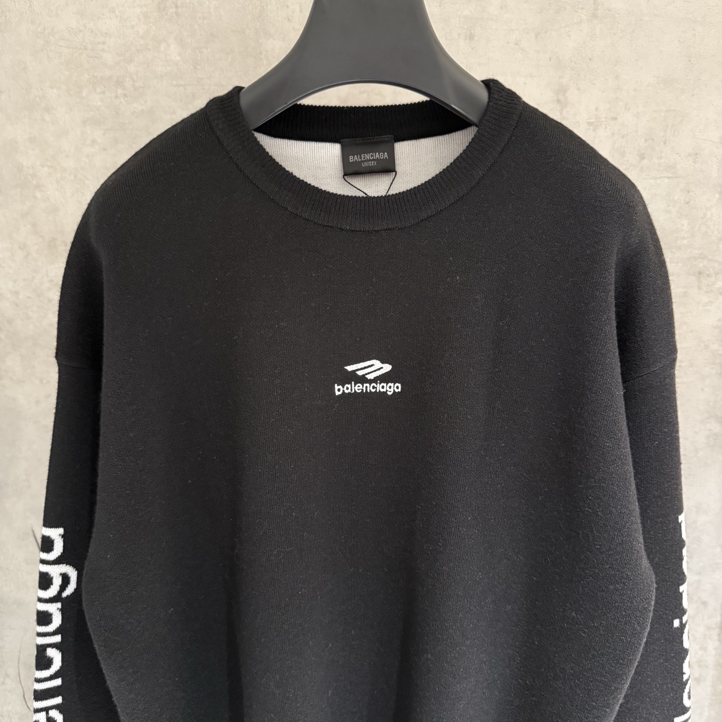 BALENCIAGA 발렌시아가 FW2025 스포츠 아이콘 양모 스웨터 3