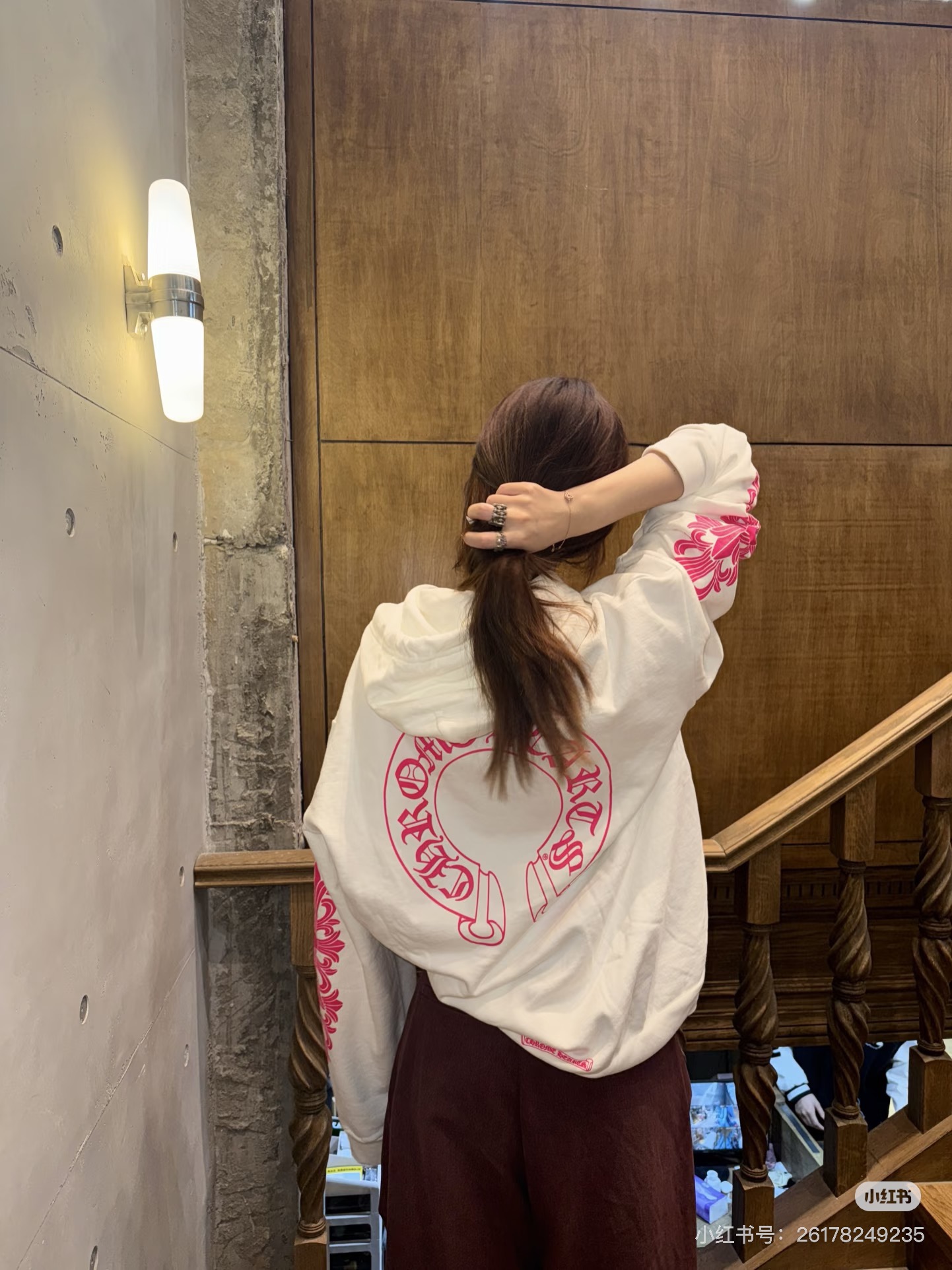 Chrome Hearts 크롬하츠 SS2026 Mattyboy 후드 일체형 핑크 로고 후드티 3