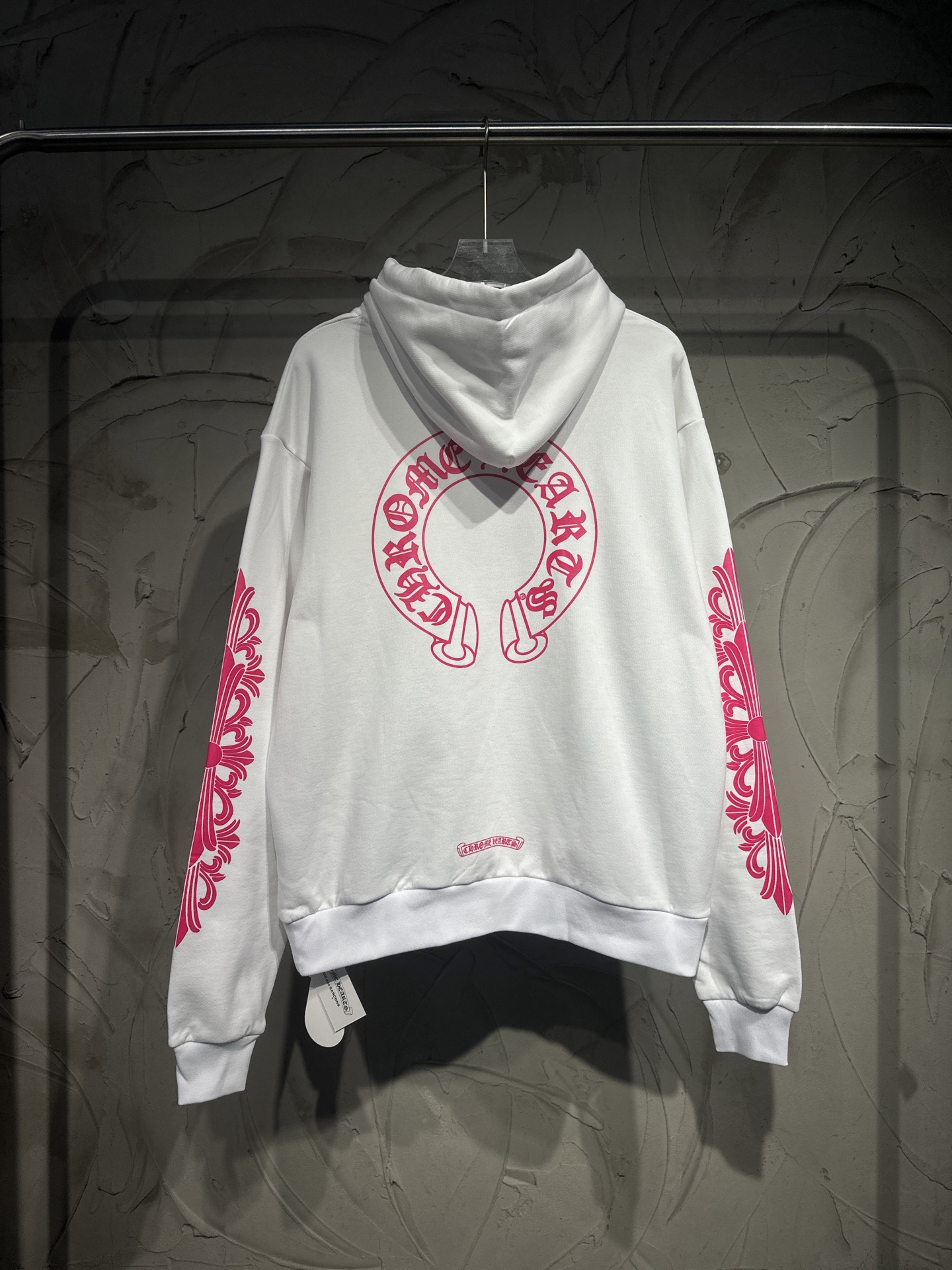 Chrome Hearts 크롬하츠 SS2026 Mattyboy 후드 일체형 핑크 로고 후드티 12