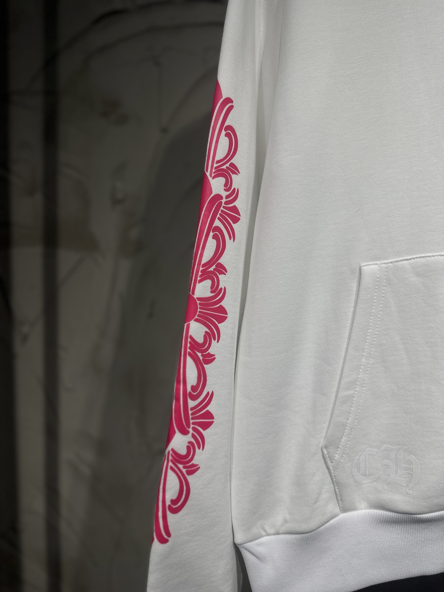 Chrome Hearts 크롬하츠 SS2026 Mattyboy 후드 일체형 핑크 로고 후드티 14