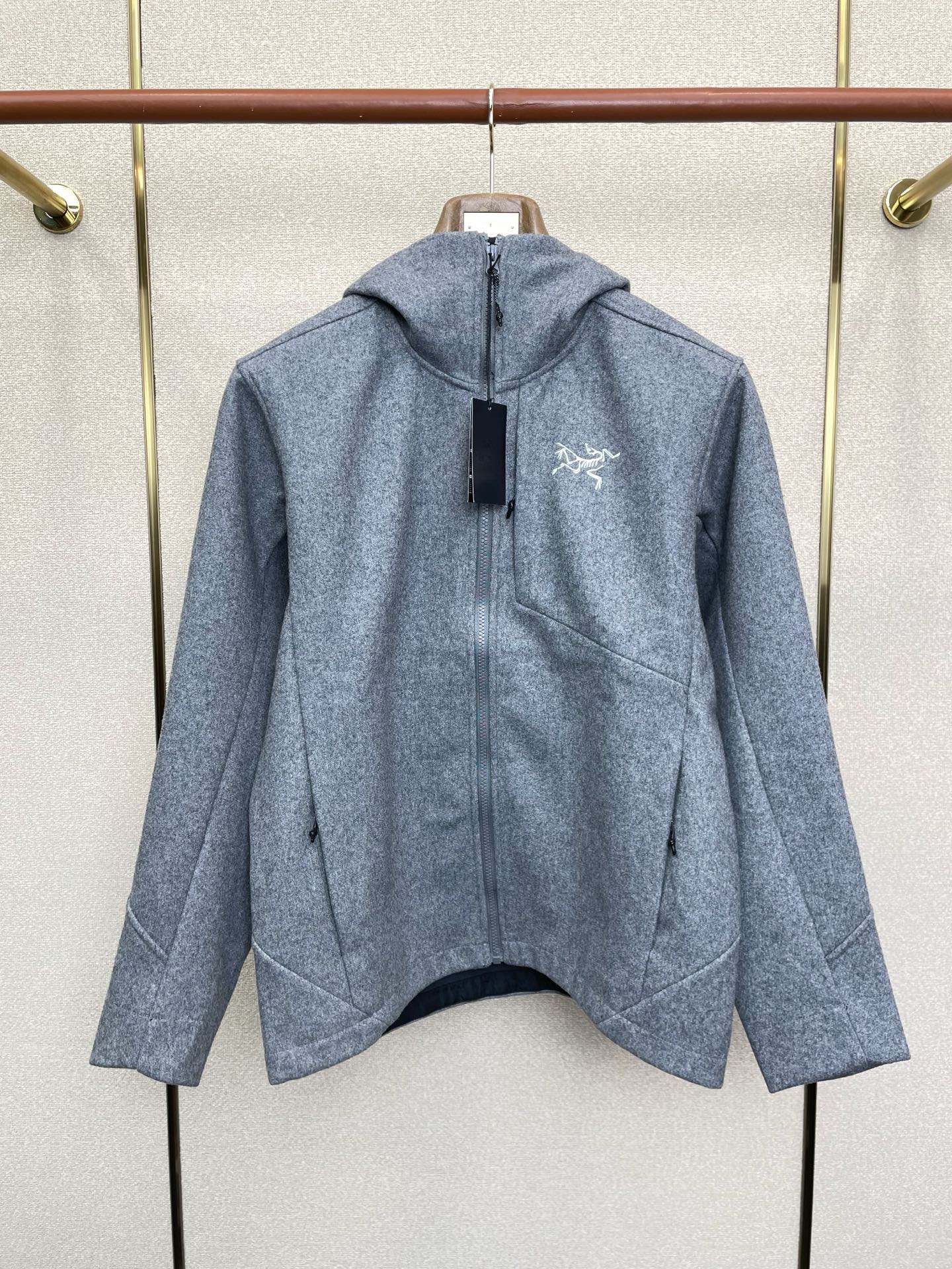 ARC'TERYX 아크테릭스 FW2024 양모 혼방 후드 재킷 3