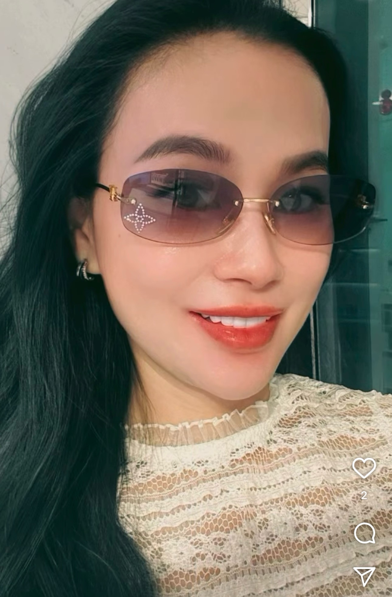 LOUIS VUITTON 루이 비통 림리스 메탈 선글라스 7