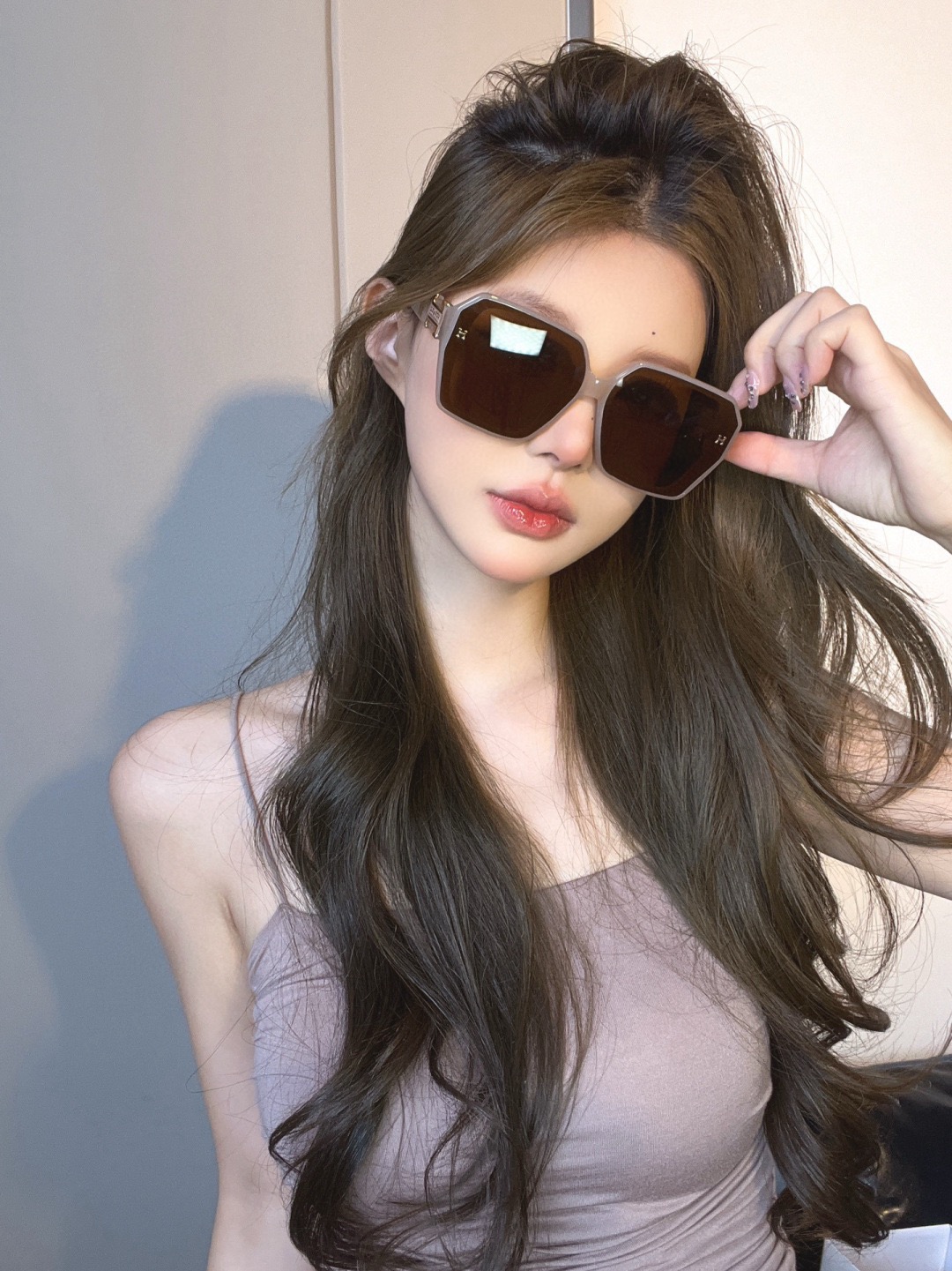 HERMÈS 에르메스 스퀘어 아세테이트 선글라스 3