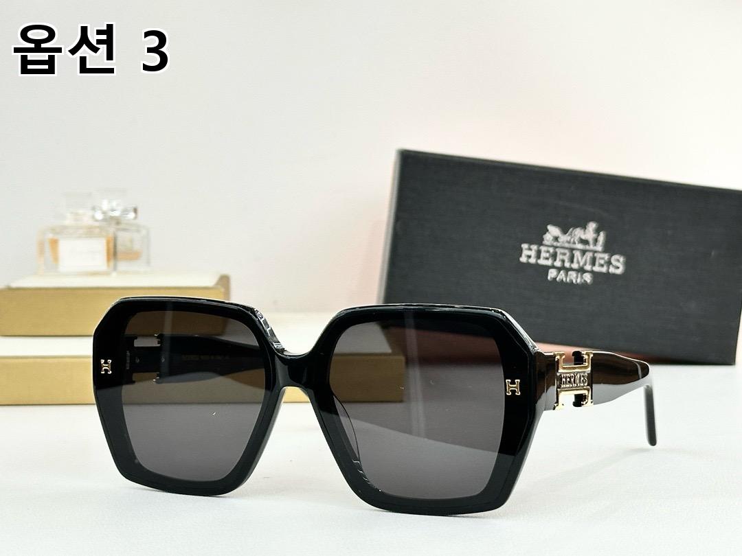 HERMÈS 에르메스 스퀘어 아세테이트 선글라스 11