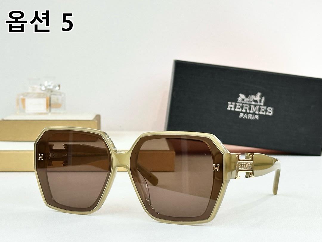 HERMÈS 에르메스 스퀘어 아세테이트 선글라스 13