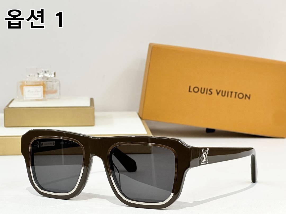 LOUIS VUITTON 루이비통 스퀘어 아세테이트 선글라스 1