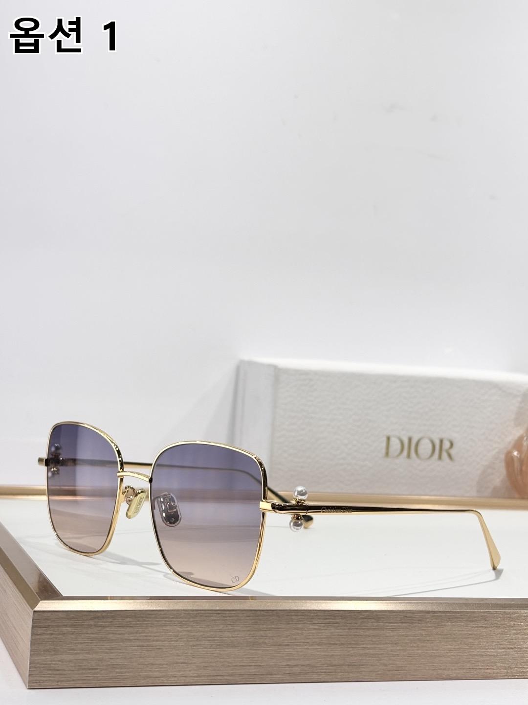 DIOR 디올 트리발 레이스 메탈 선글라스 1