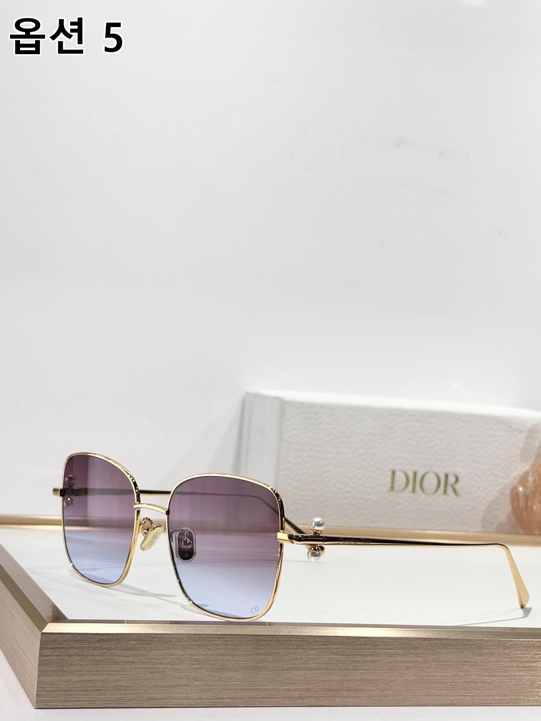 DIOR 디올 트리발 레이스 메탈 선글라스 5