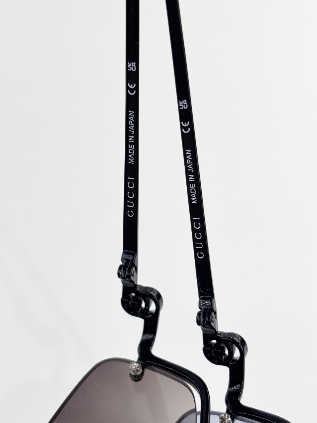 GUCCI 구찌 슬림 렉탱귤러 메탈 선글라스 14