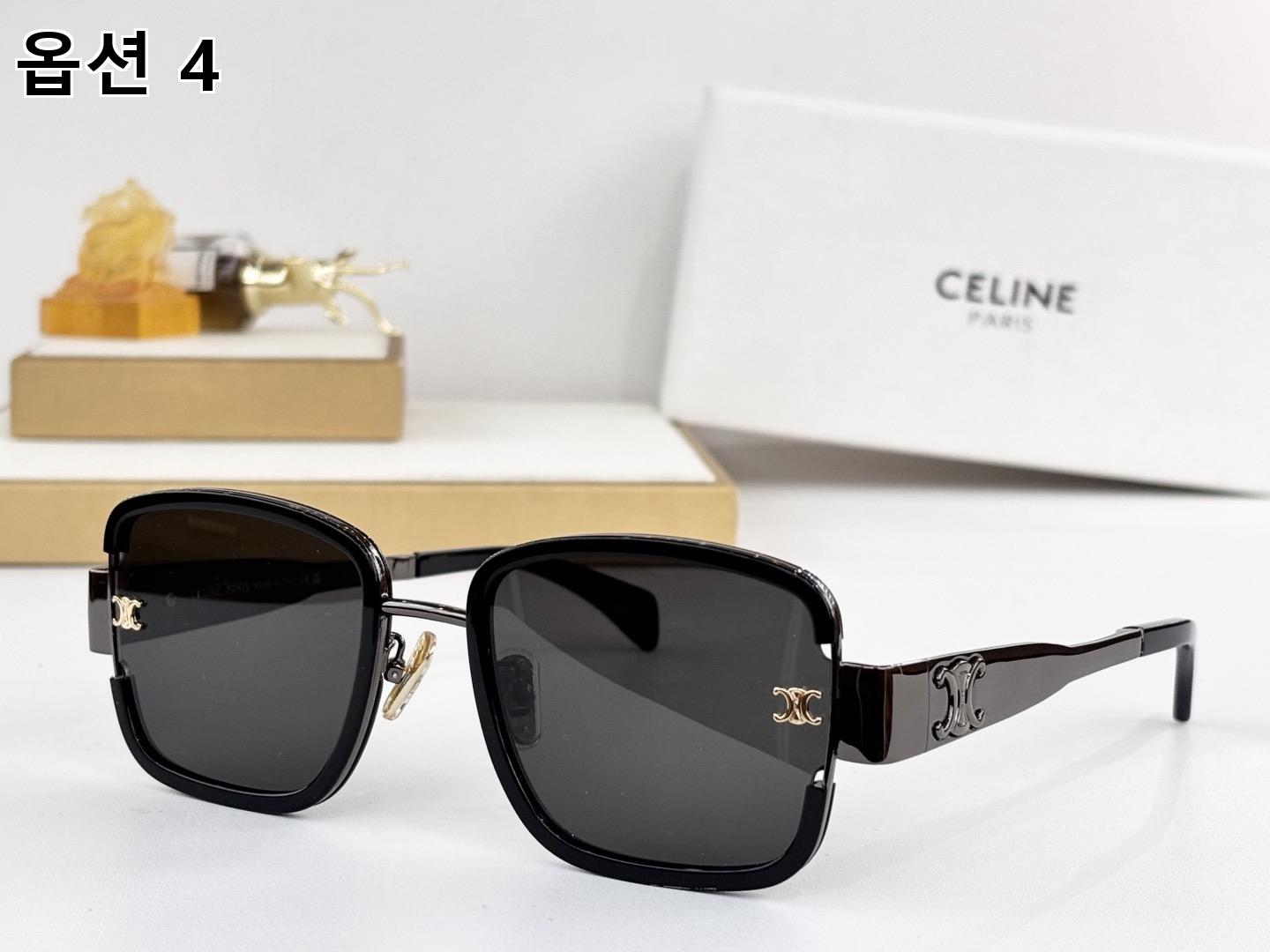 CELINE 셀린느 스퀘어 메탈 콤비 선글라스 8