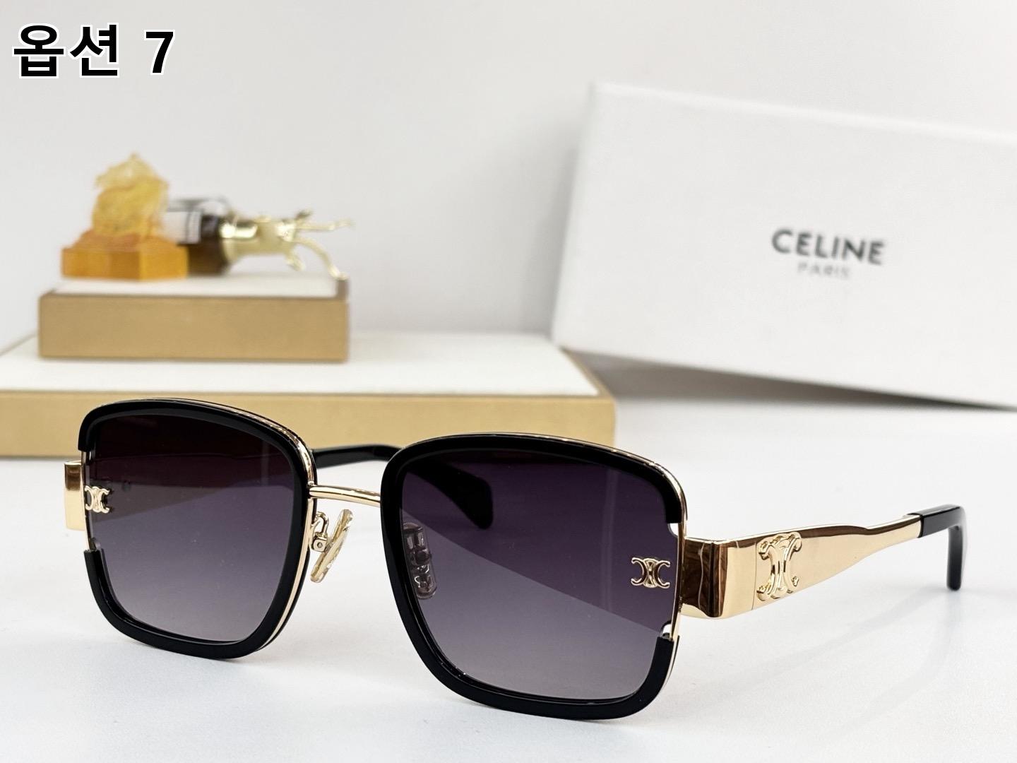 CELINE 셀린느 스퀘어 메탈 콤비 선글라스 11
