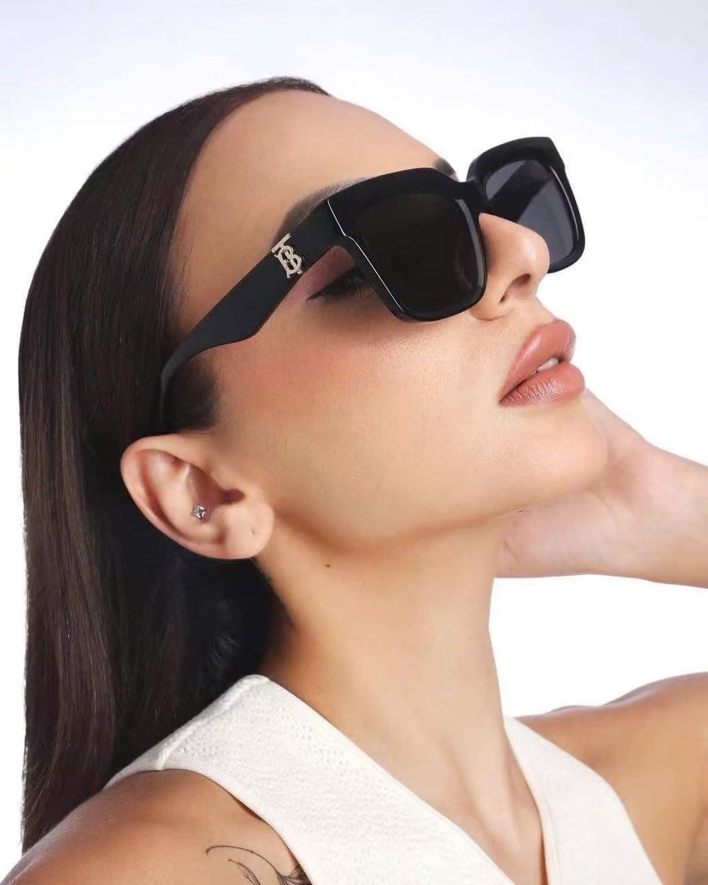 BURBERRY 버버리 스퀘어 아세테이트 선글라스 1